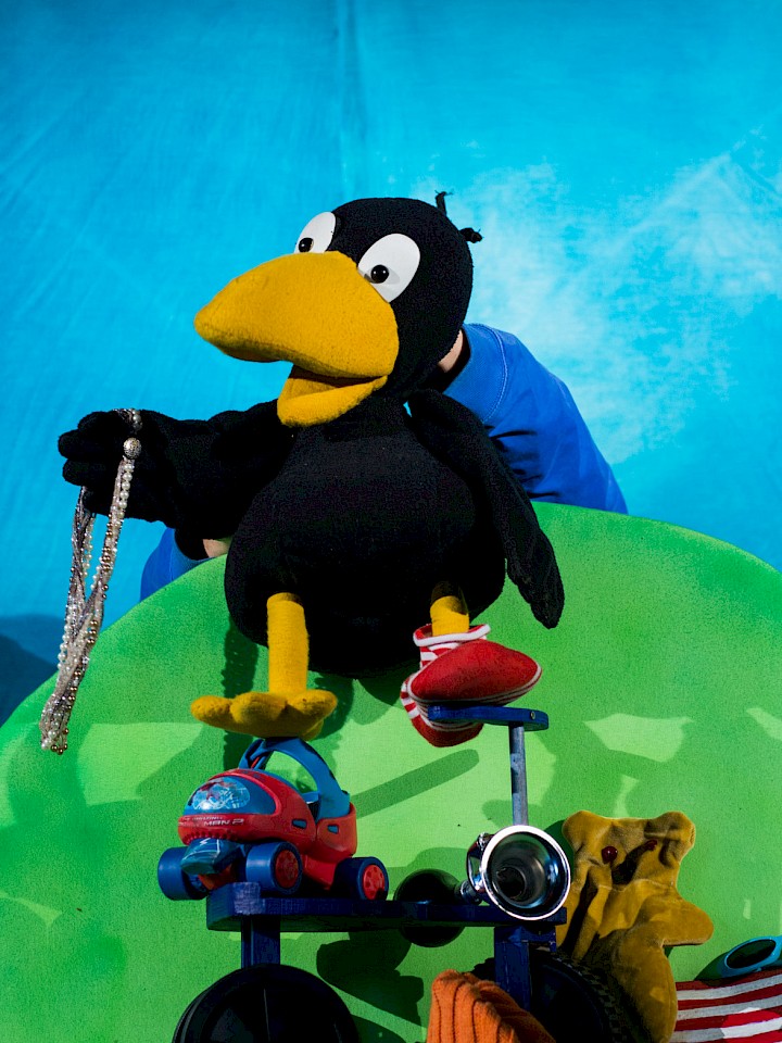 Alles Meins! sagt der kleine Rabe Socke...