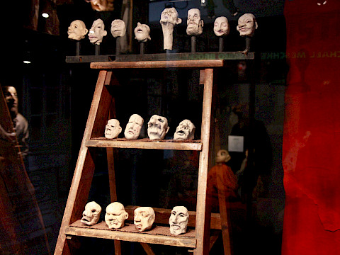 Sonderausstellung "Ausgedacht & handgemacht. Theaterfiguren und ihre Schöpfer"