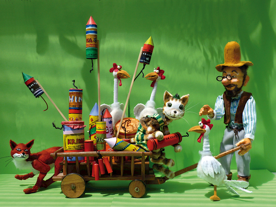 Ein Feuerwerk für den Fuchs