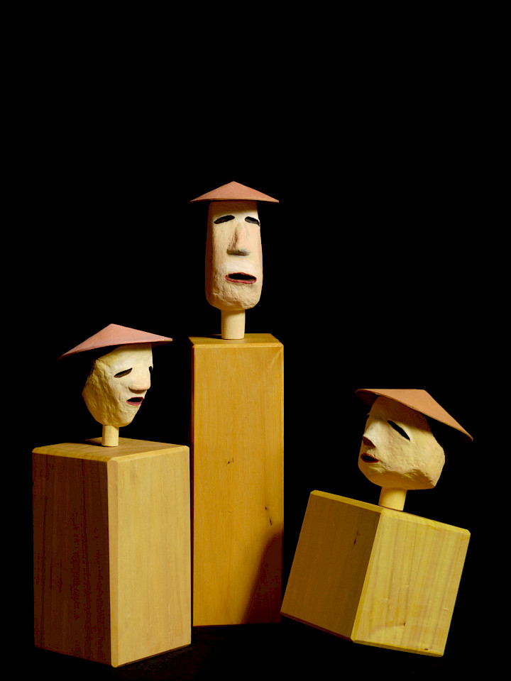 Drei Chinesen mit dem Kontrabass