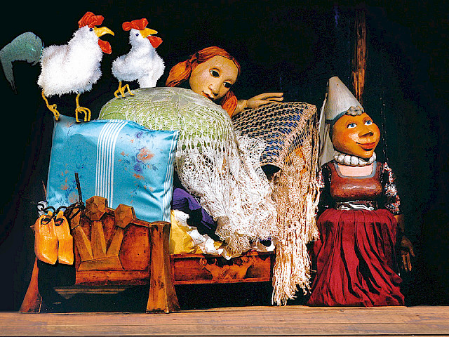 Szenenfoto: Die Prinzessin auf der Erbse