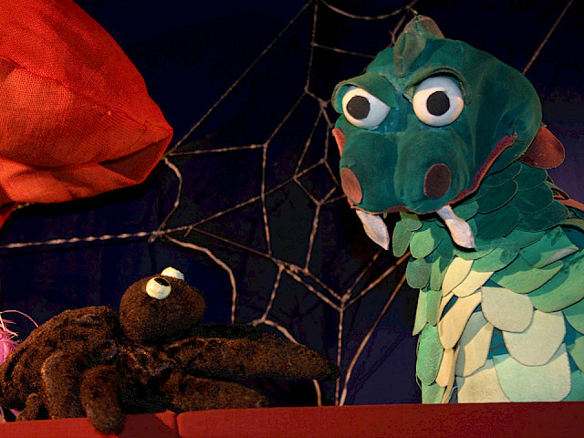 Szenenfoto: Die Kitzelspinne