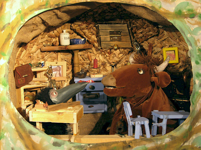 Szenenfoto: Mama Muh und der Kletterbaum