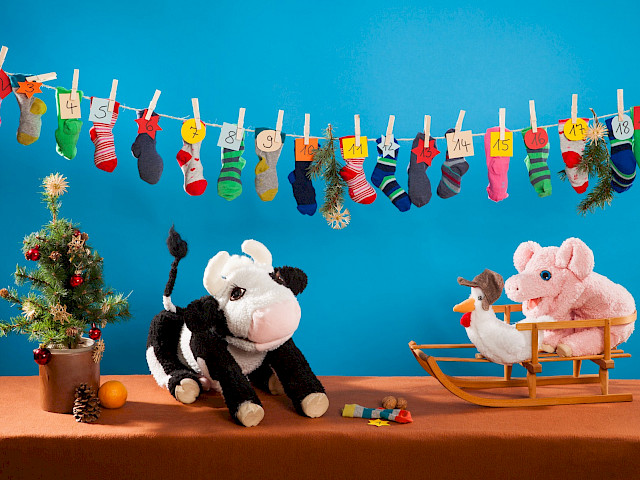 Szenenfoto: "Bald ist Weihnachten, Lieselotte!"