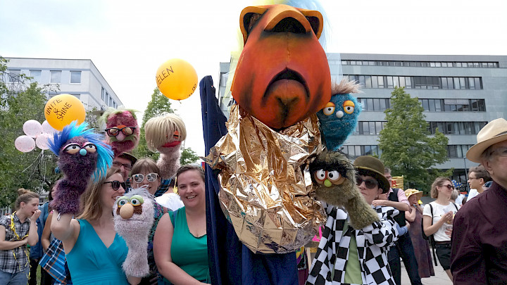 DIE VIELEN Demonstration am 19. Mai 2019