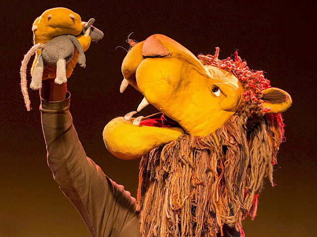 Szenenfoto: Löwe und Maus