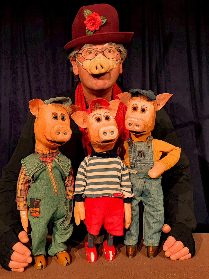 Die drei Schweinchen und der Wolf