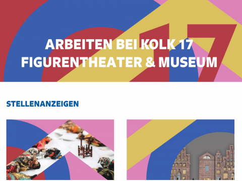 KOLK 17 Figurentheater & Museum suchen Mitarbeiter:innen (m/w/d)