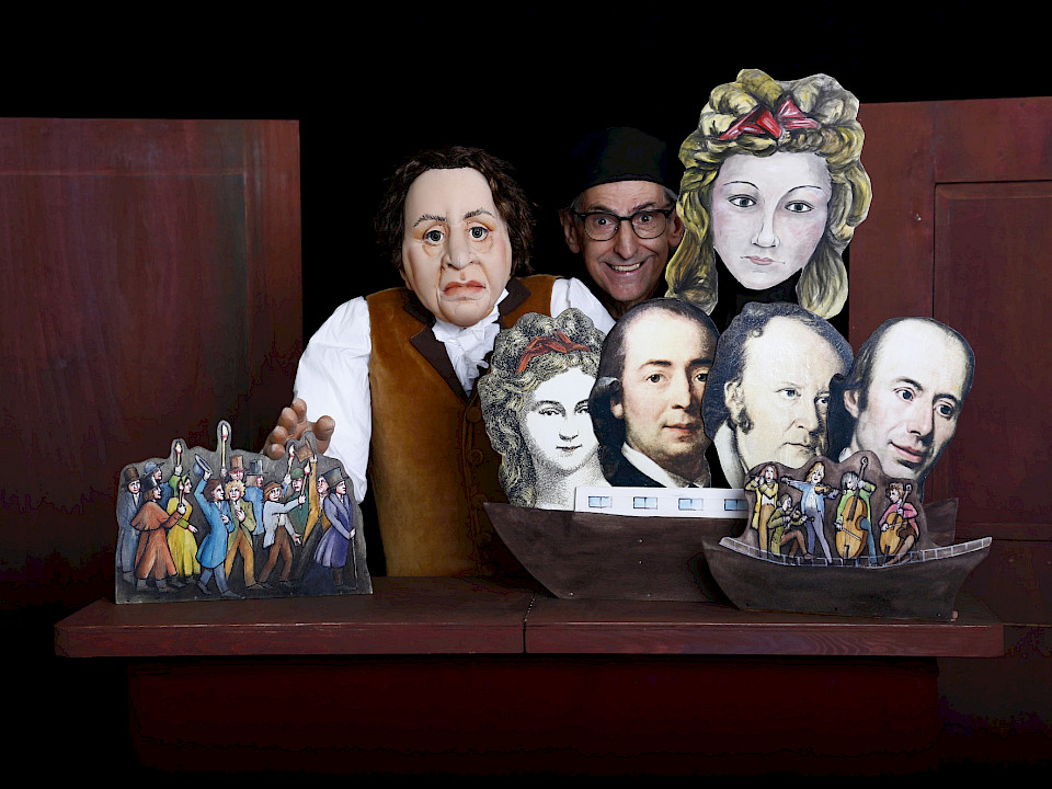 Jean Paul - ein Figurentheater auf Schusters Rappen