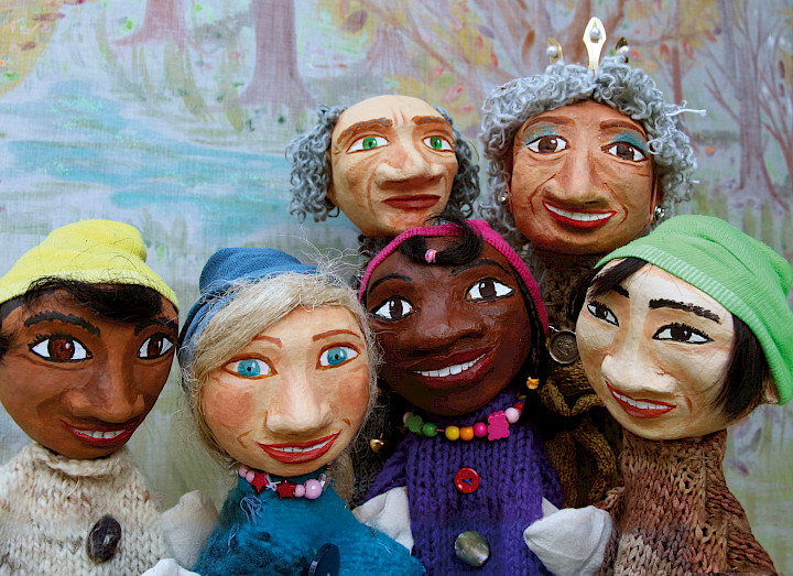 Kinder, Könige und die runde bunte Welt