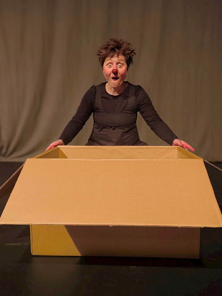 Auf die Kiste fertig los