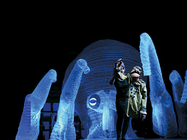 Szenenfoto aus: Nordlantis, Theater der Nacht