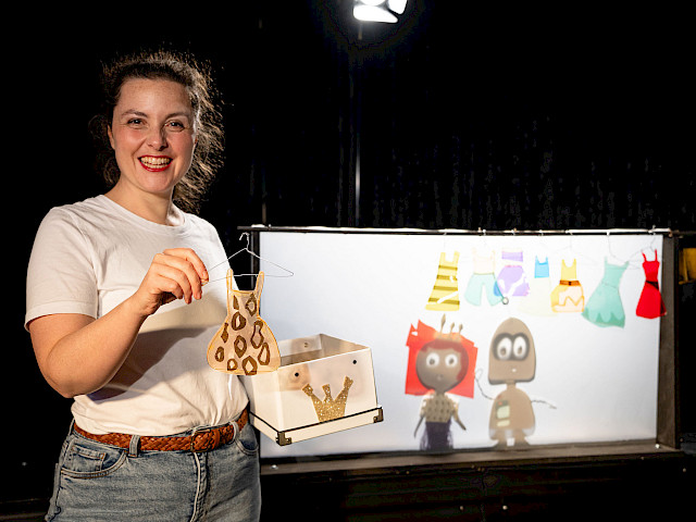 Szenenfoto: Der Roboter und die Prinzessin