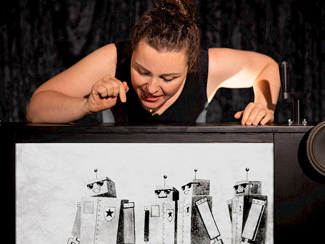 Szenenfoto: Stina und der Tentakelarmverkäufer